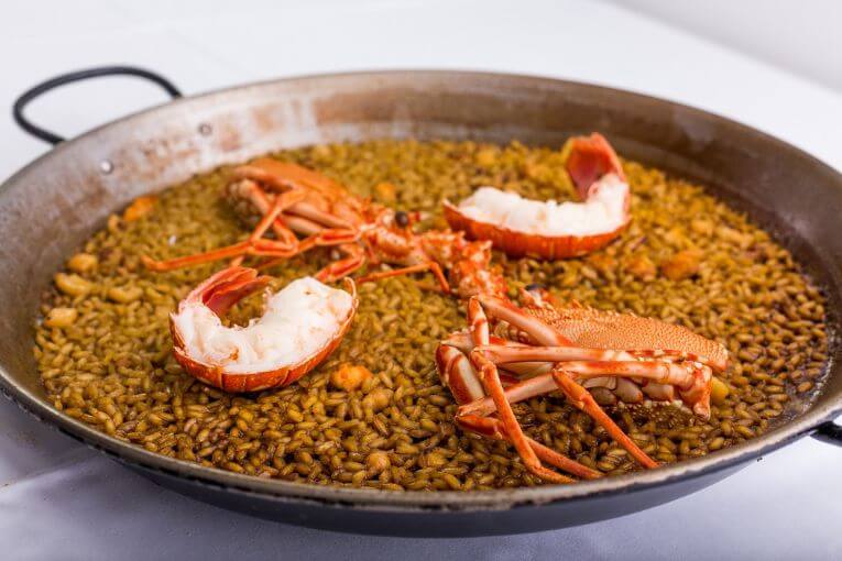 Paella de marisco