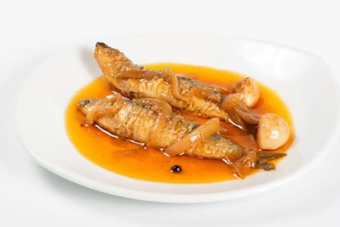 Sardinas en escabeche_Casa Montaña