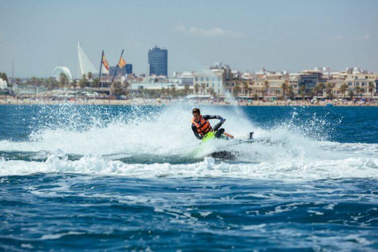 Jet ski in València