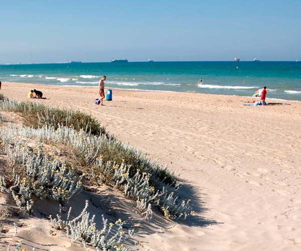 Valencia's beaches, miles and miles of sand and fun